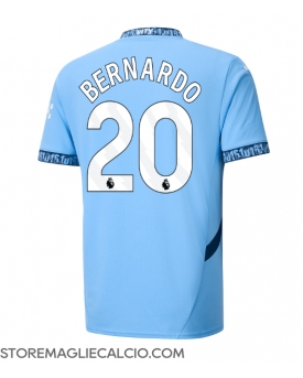 Manchester City Bernardo Silva #20 Maglia Gara Casa Repliche 2024-25